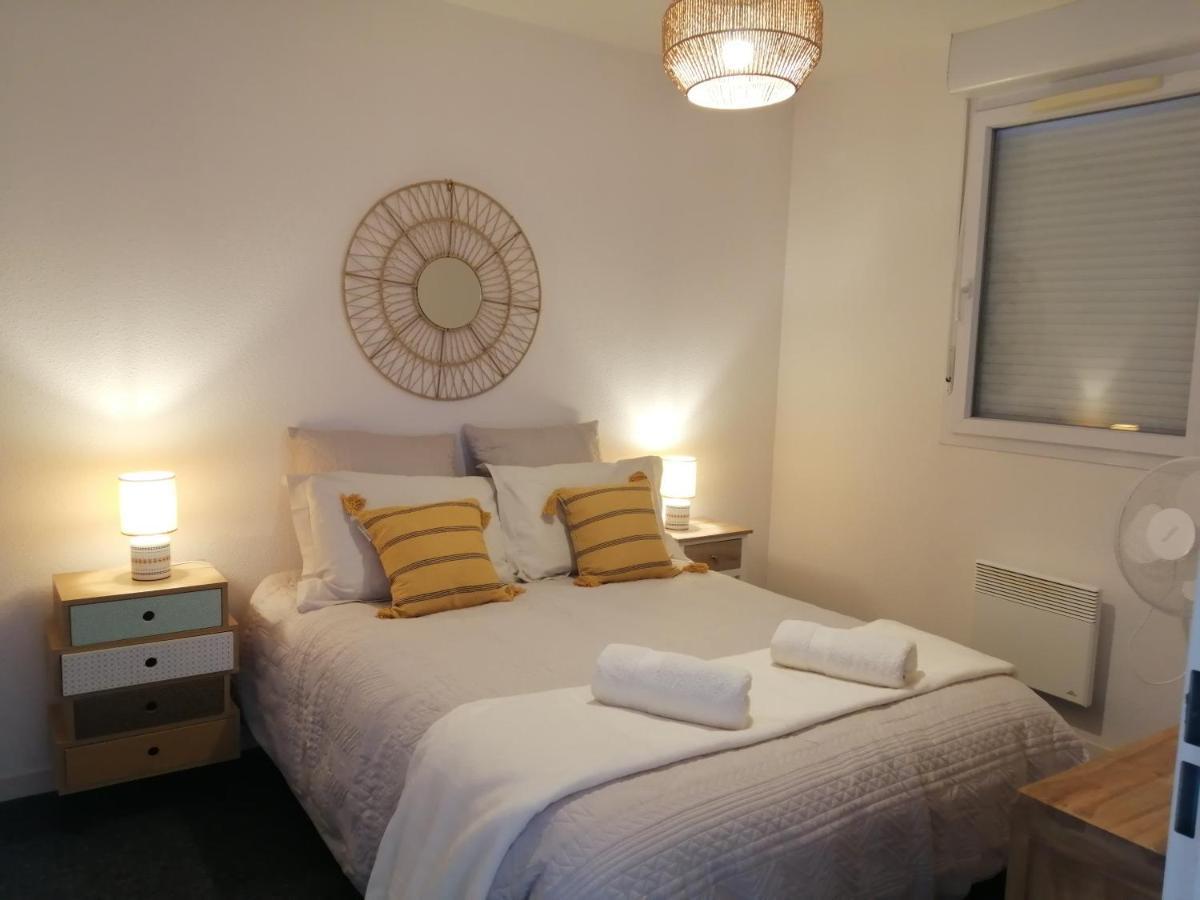 卡尔卡松Le Cocon De Marie,Piscine, Balcon, Parking Gratuit, Baignoire公寓 外观 照片