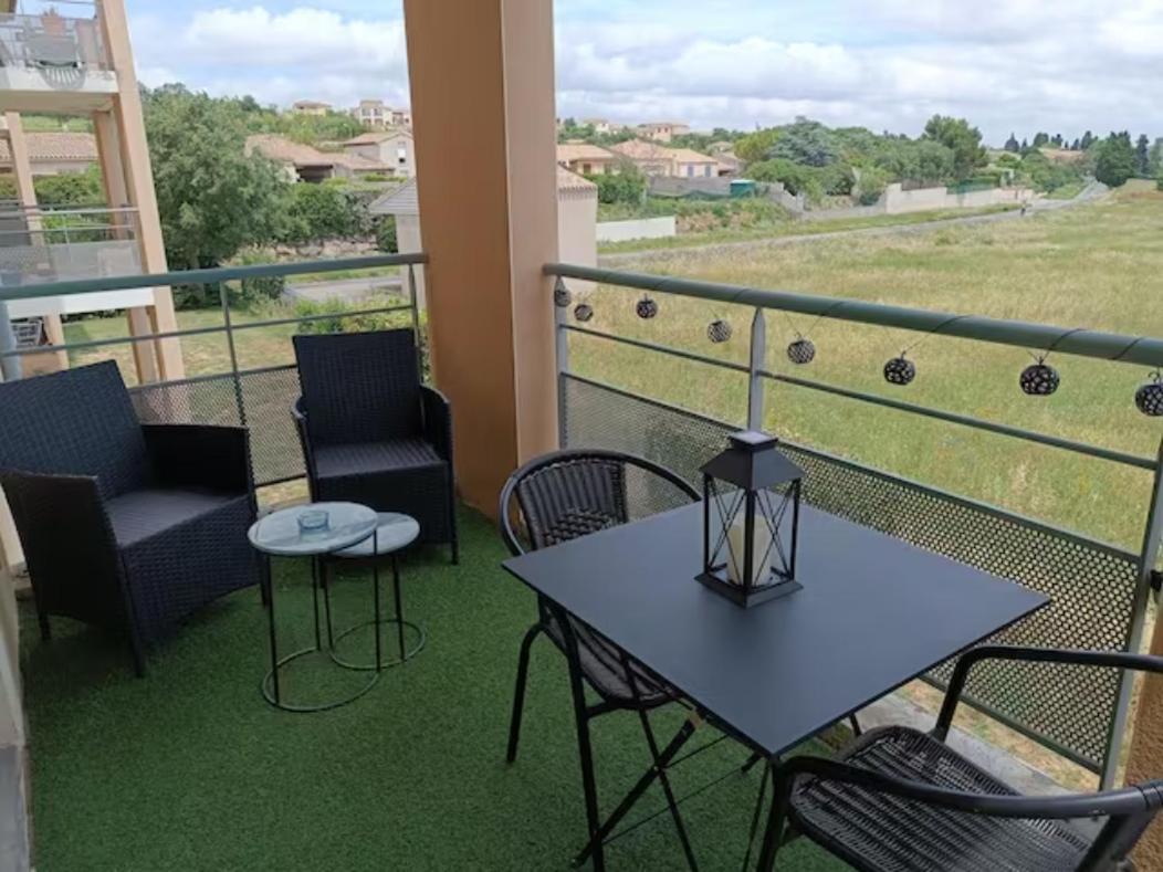 卡尔卡松Le Cocon De Marie,Piscine, Balcon, Parking Gratuit, Baignoire公寓 外观 照片